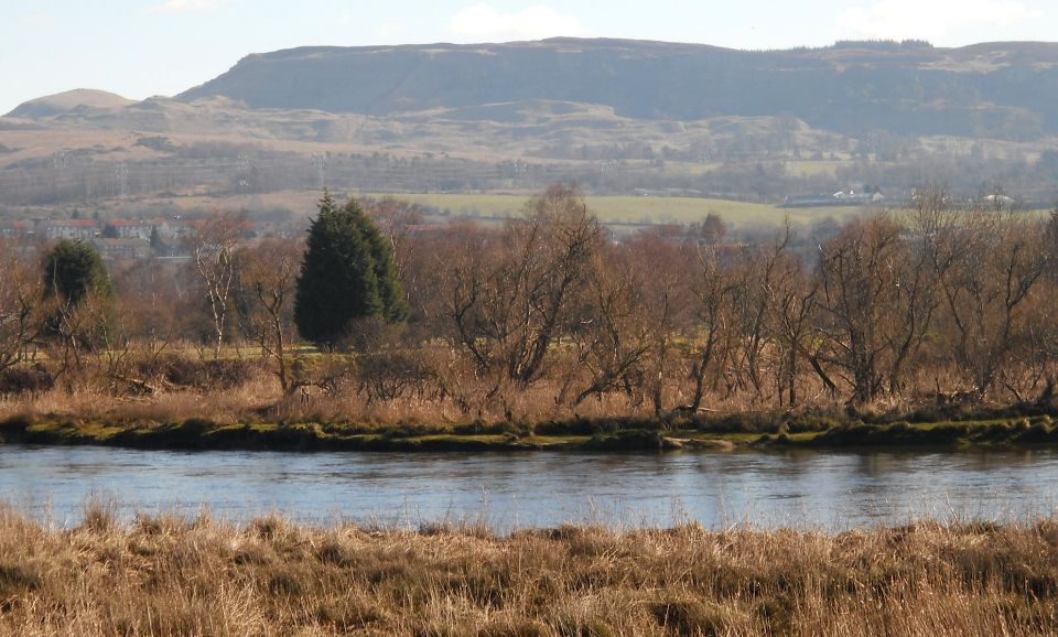 Lang Craigs from the River Leven at Dumbarton