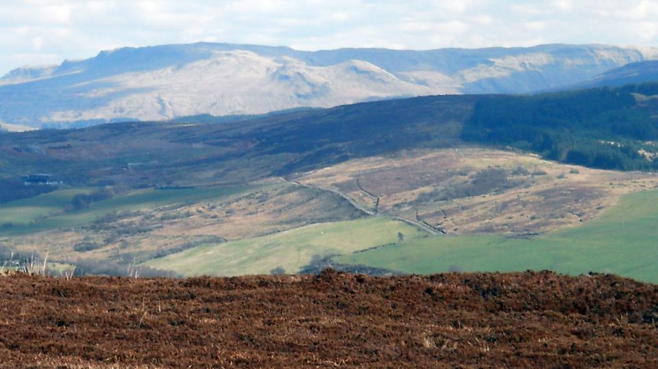 Campsie Fells from Bromley Muir