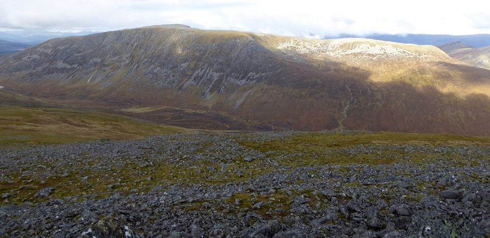 Beinn a Chlachair from Carn Dearg