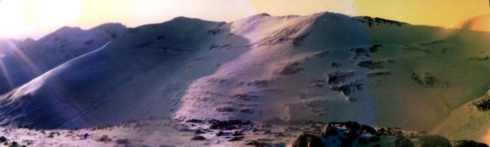 The Grey Corries on ascent to Stob Choire Claurigh