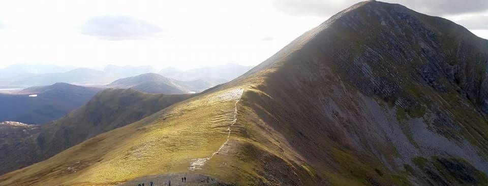 Stob Coire Easain from Stob a'choire Mheadhoin