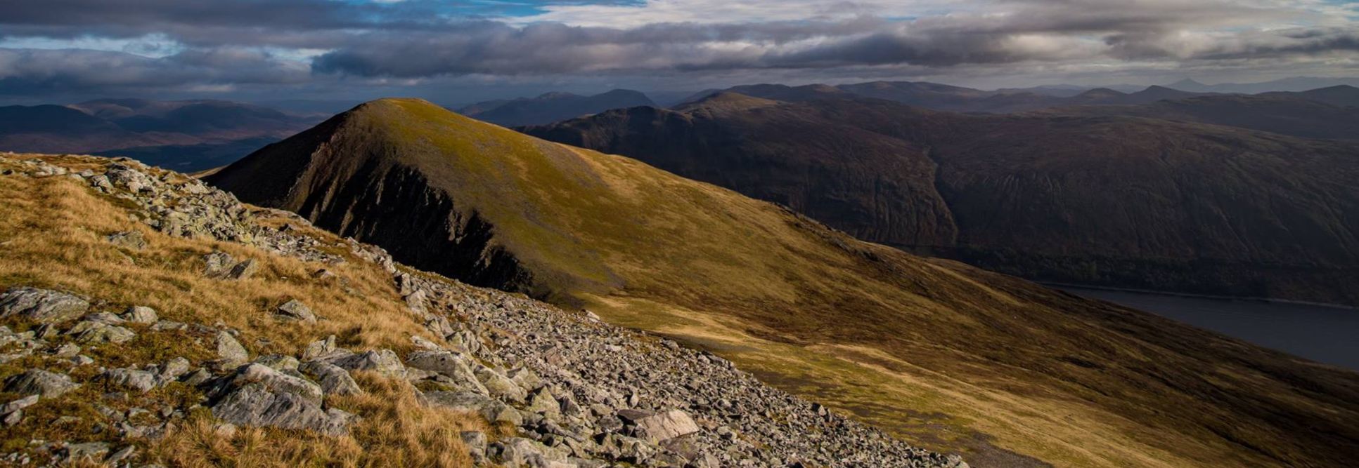 Stob a'choire Mheadhoin from Stob Coire Easain ( 1115m )