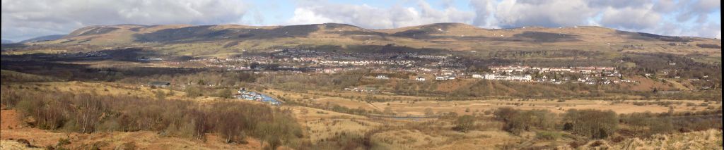 Campsie Fells / Kilsyth Hills from Croy Hill