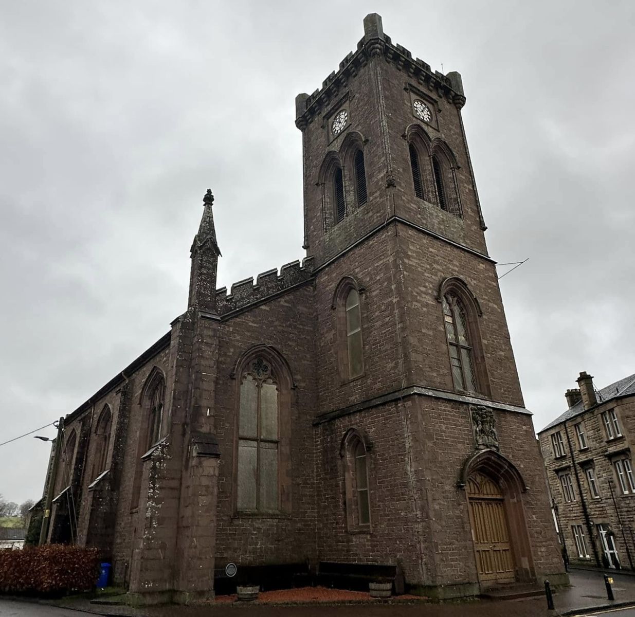 Kilmadock Parish Church in Doune Village