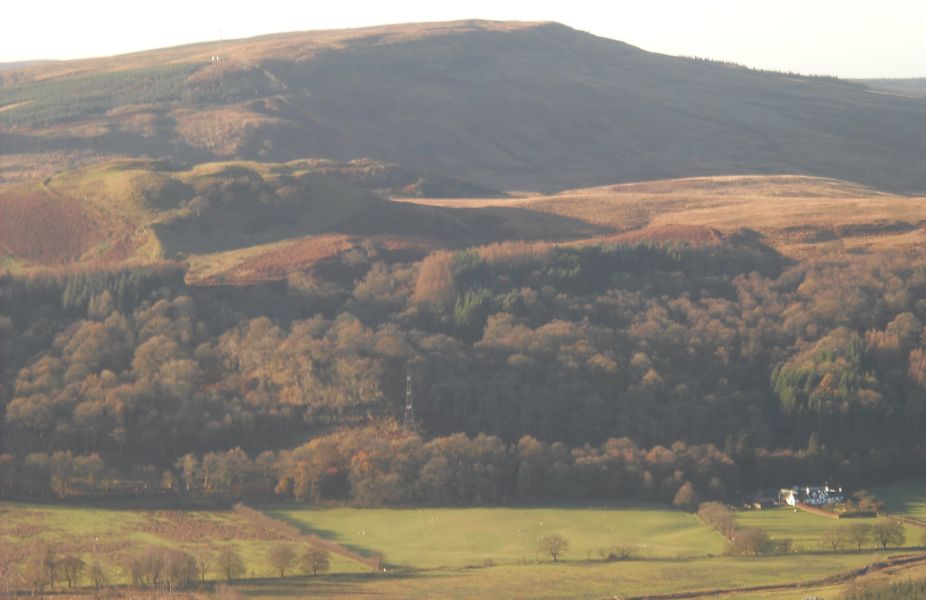 Auchineden Hill on ascent of Dumgoyne