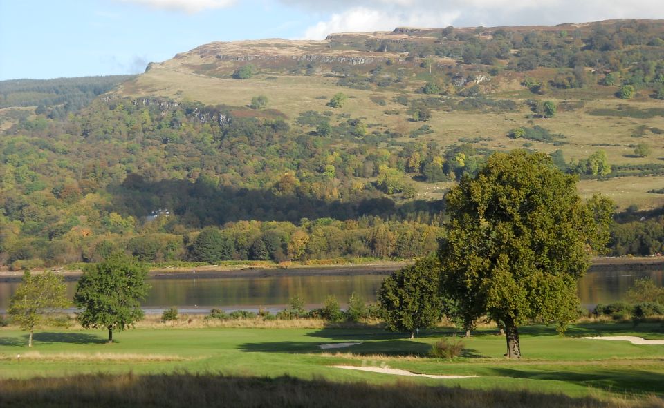 Kilpatrick Hills from south side of the River Clyde