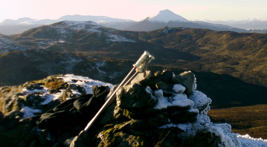 Schiehallion from the summit of Farragon Hill