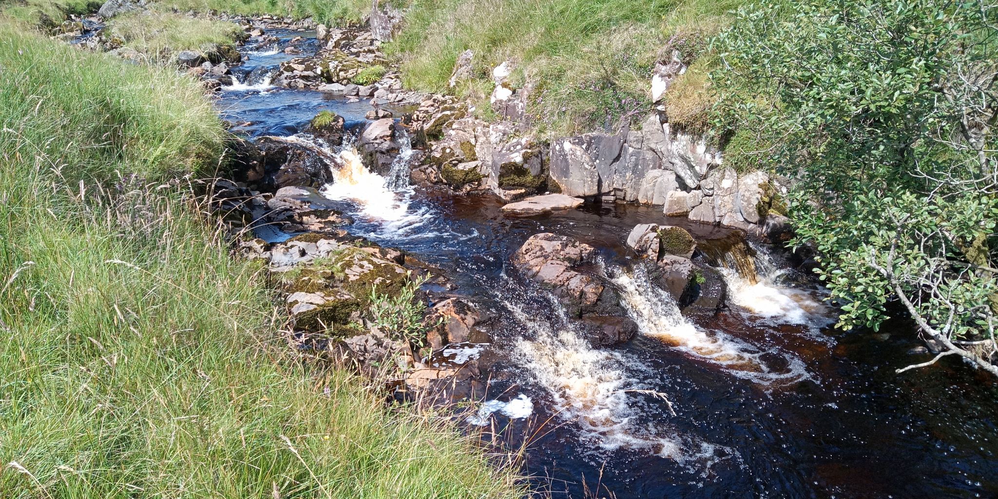 Waterfalls on Finglen Burn