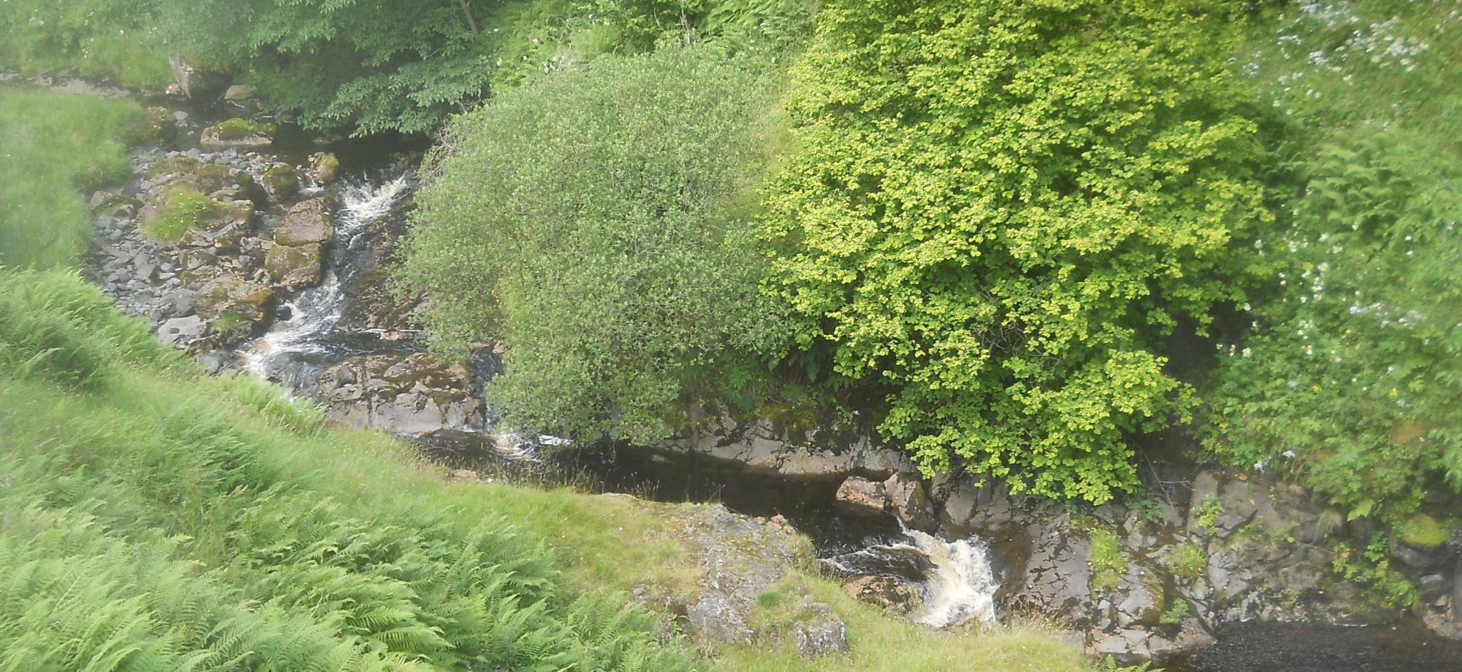 Waterfalls on Fin Glen Burn