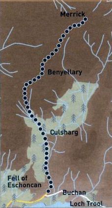 Route Map of The Merrick