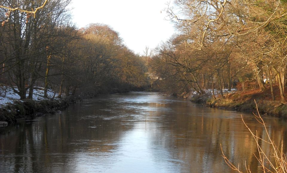 River Kelvin at Glasgow Golf Club in Bearsden