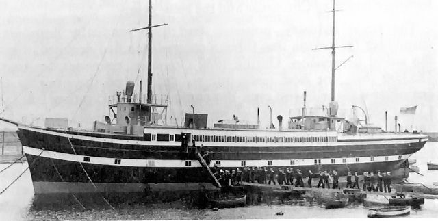 HMS Carrick at Greenock