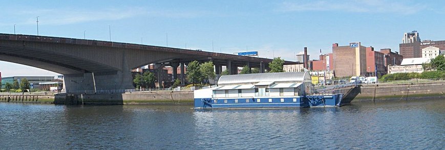 Clydeside in Glasgow, Scotland