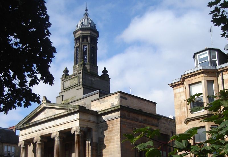 Kelvingrove Parish Church in Glasgow, Scotland