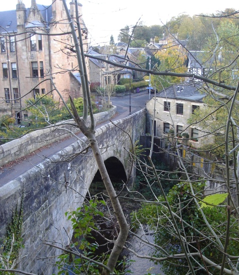 Snuffmill Bridge over the White Cart River