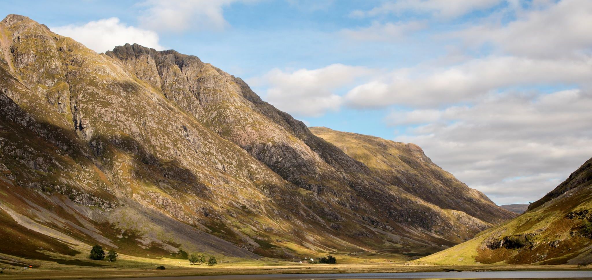 Aonach Eagach Ridge above Glencoe