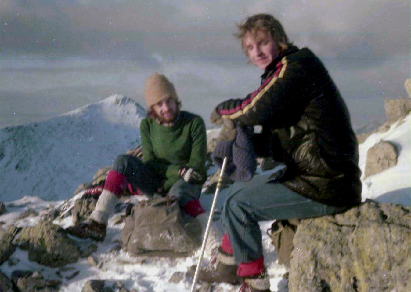 Winter ascent of Beinn Fhada