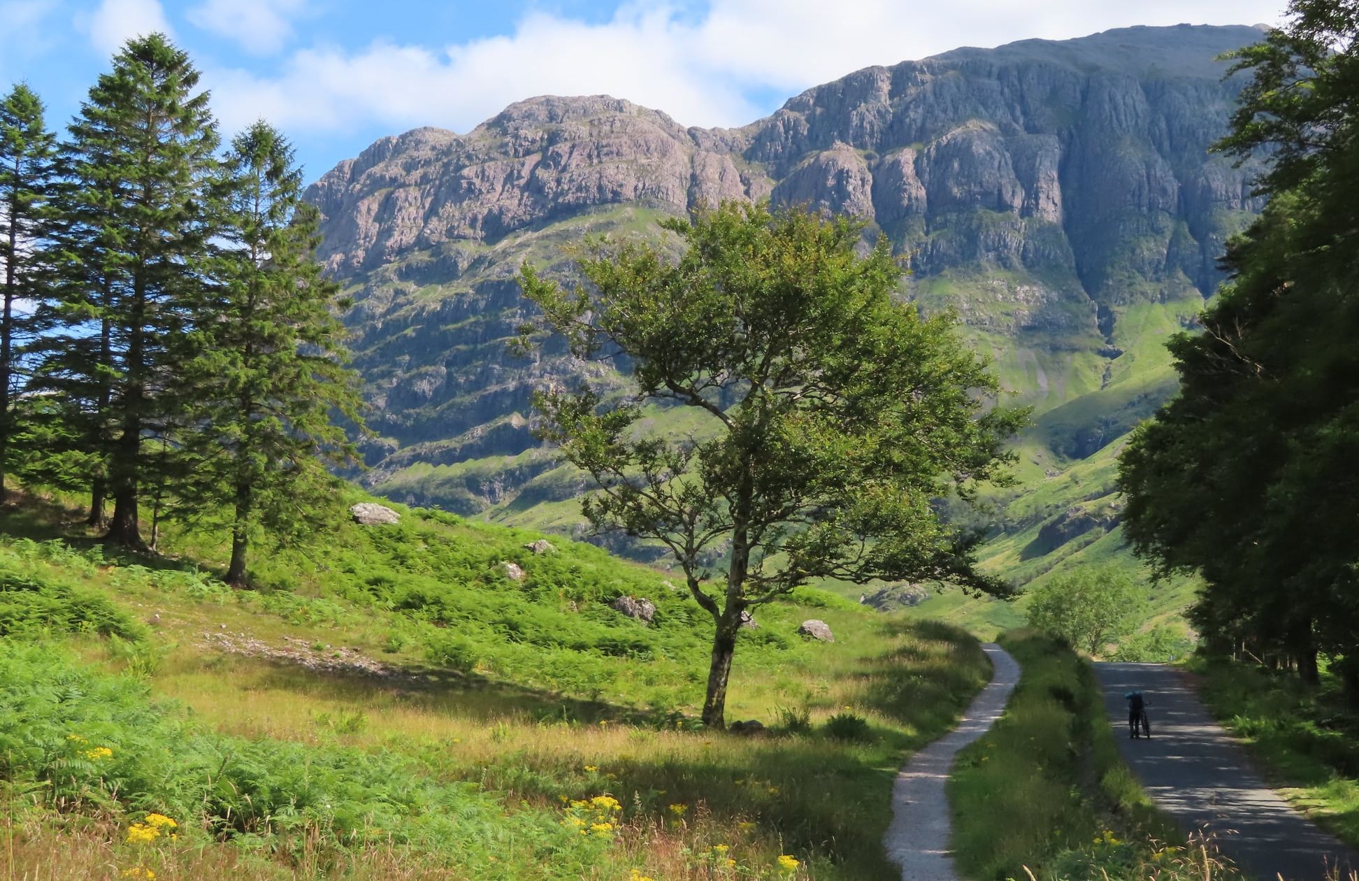 East Face of Aonach Dubh in Glencoe