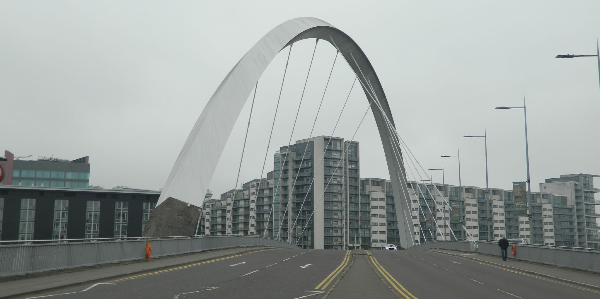 The Arc Bridge over the River Clyde