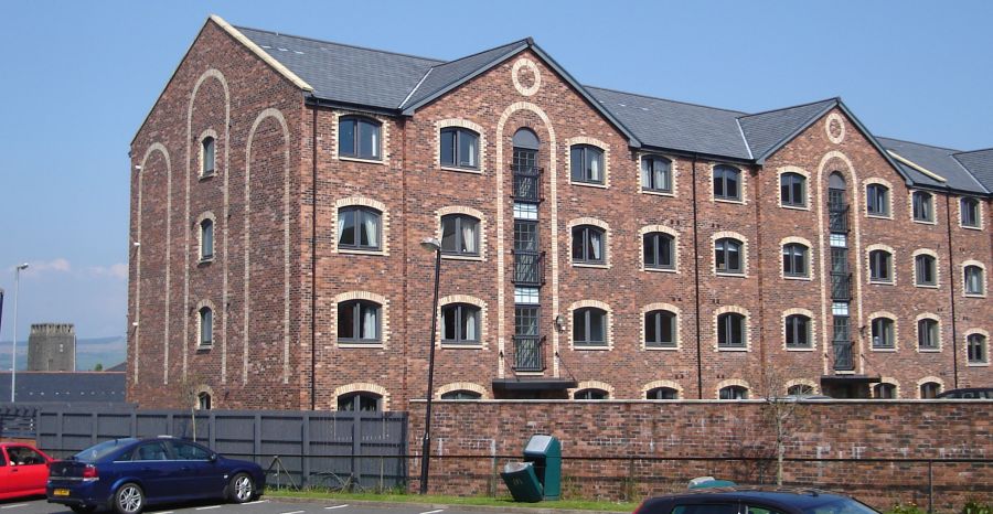 Former Sugar Warehouse Building at James Scott Docks