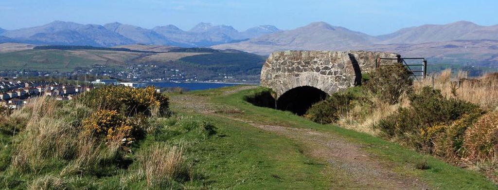 Stone Bridge over the Greenock Cut