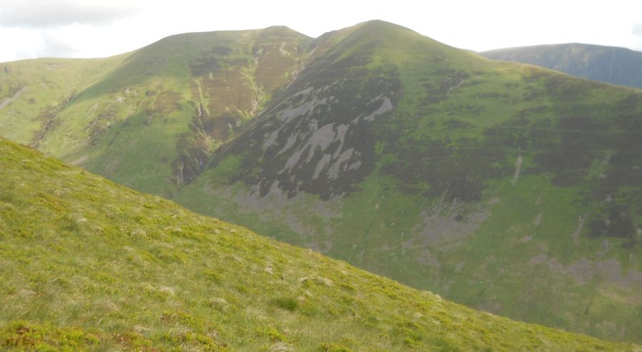 Saddle Yoke ( return route ) on ascent of Hart Fell