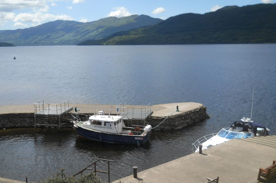 Jetty at Inversnaid