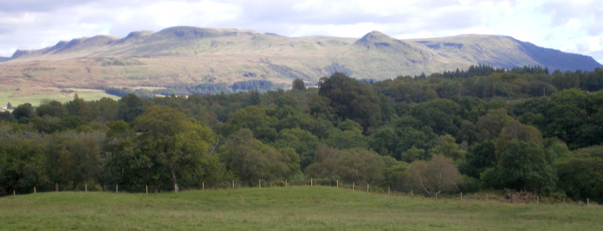 Campsie Fells  from Finnich Toll