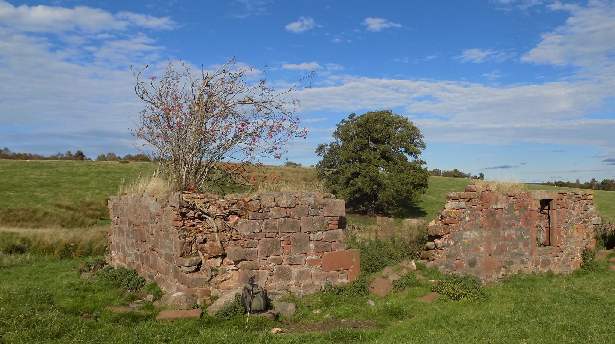 Ruined Cottage on route to Boquhan Burn