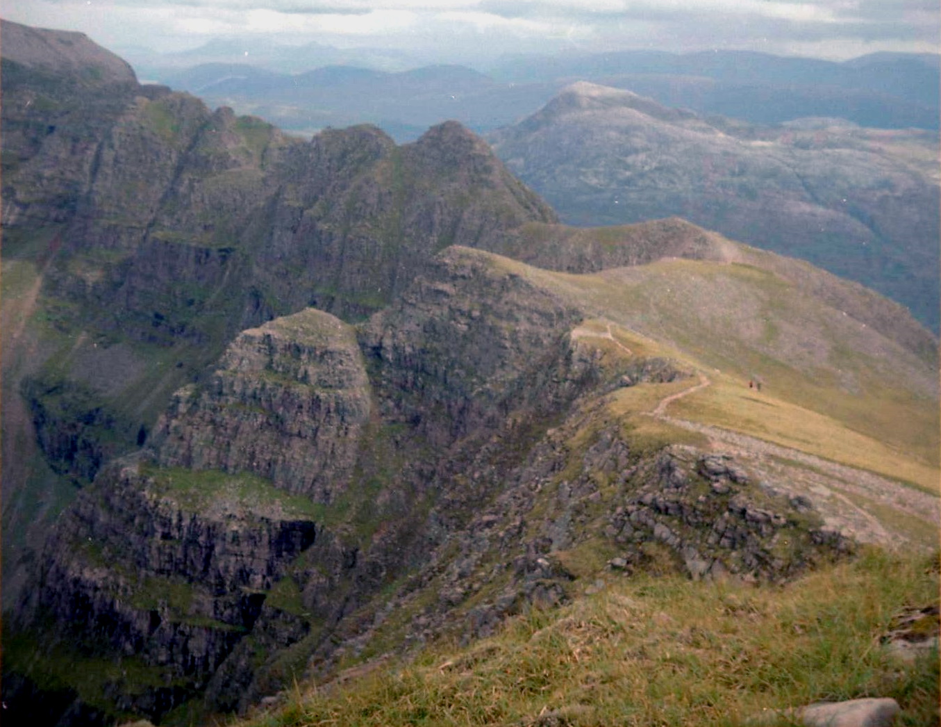 Liathach summit ridge