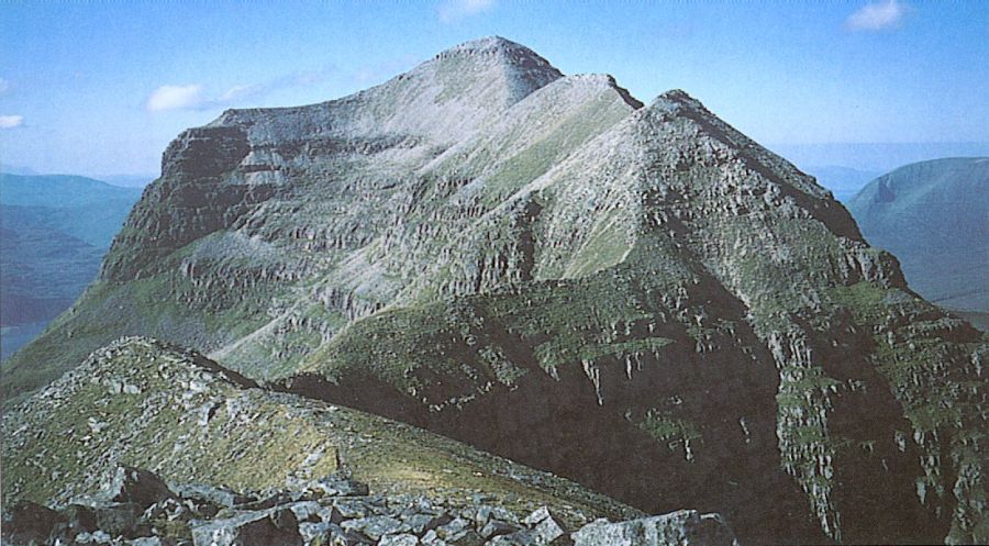 Liathach in the Torridon Region of the NW Highlands of Scotland