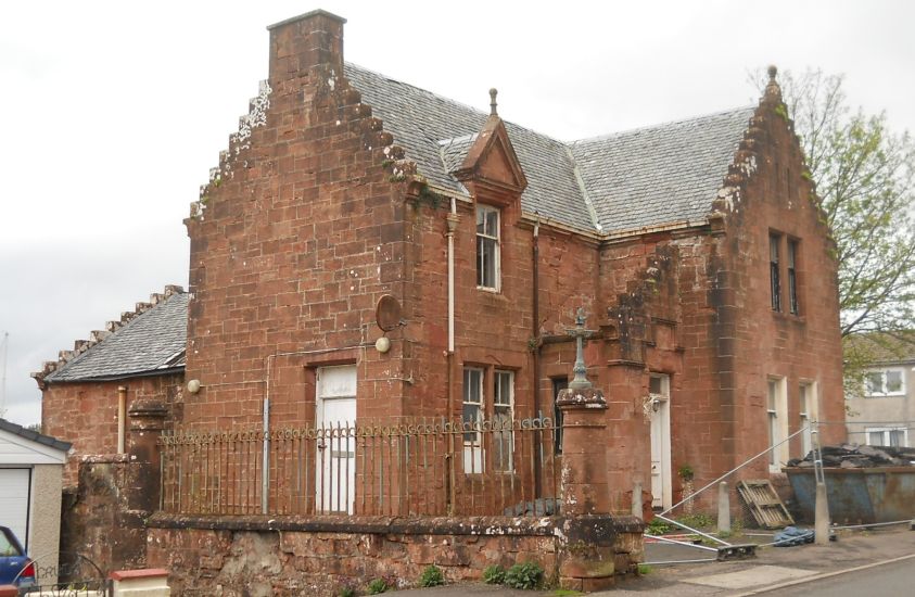 Old sandstone building in Inverkip