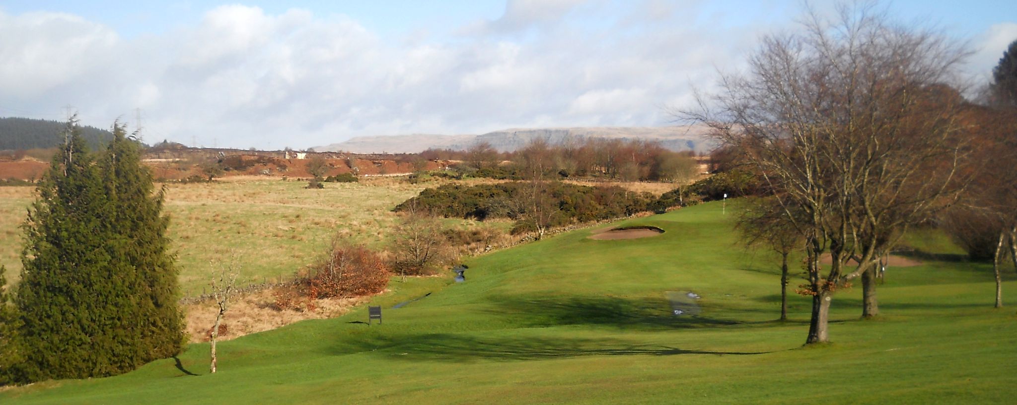 Manse Burn at Windyhill Golf Course in Bearsden