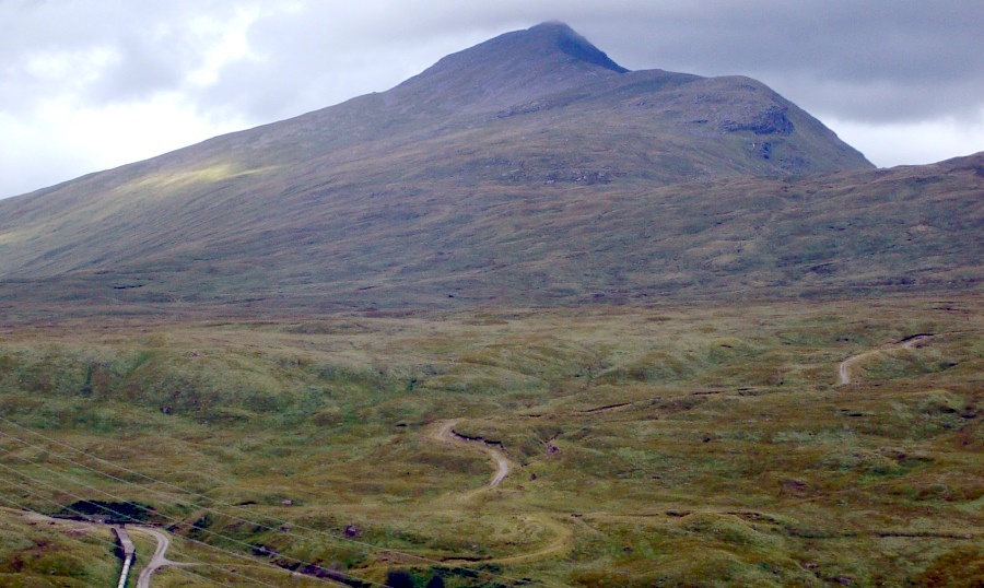 Ben Lui on descent from Meall an Fhudair