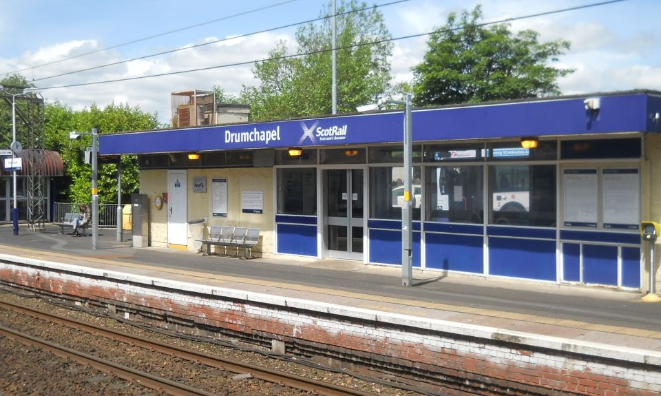 Railway Station in Drumchapel