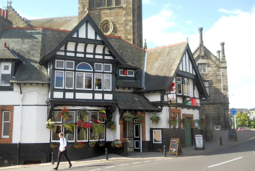 Old-style building in Peebles