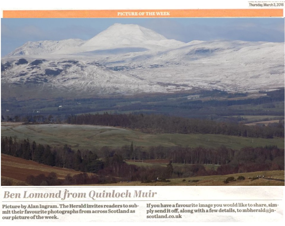 Ben Lomond from Quinlochmore