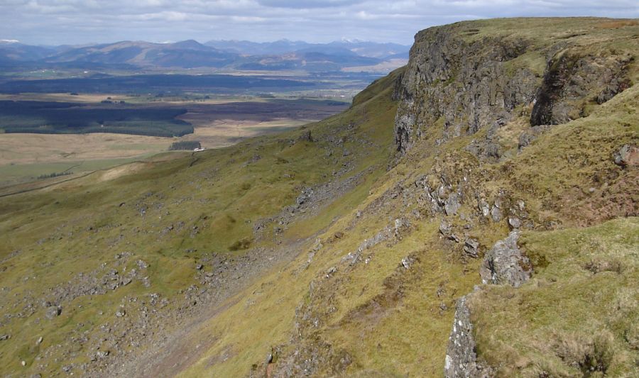 Rock Escarpment of Stronend