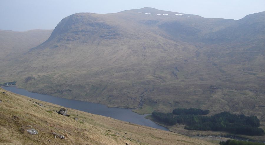 Meall Ghaordie ( Ghaordaidh ) - 3409ft, 1039m - above Stronuich Reservoir in Glen Lyon