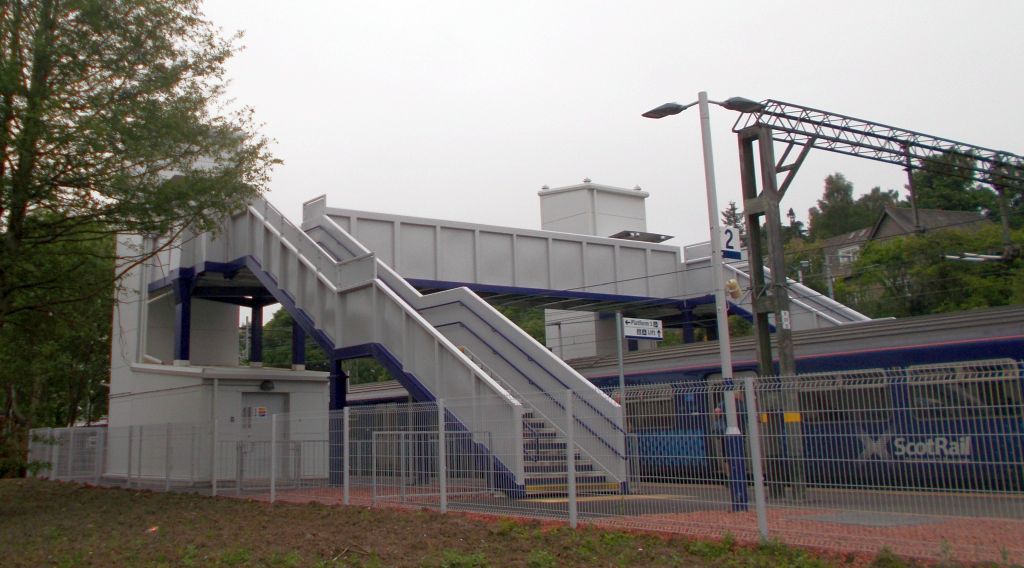 New Railway Station bridge in Westerton