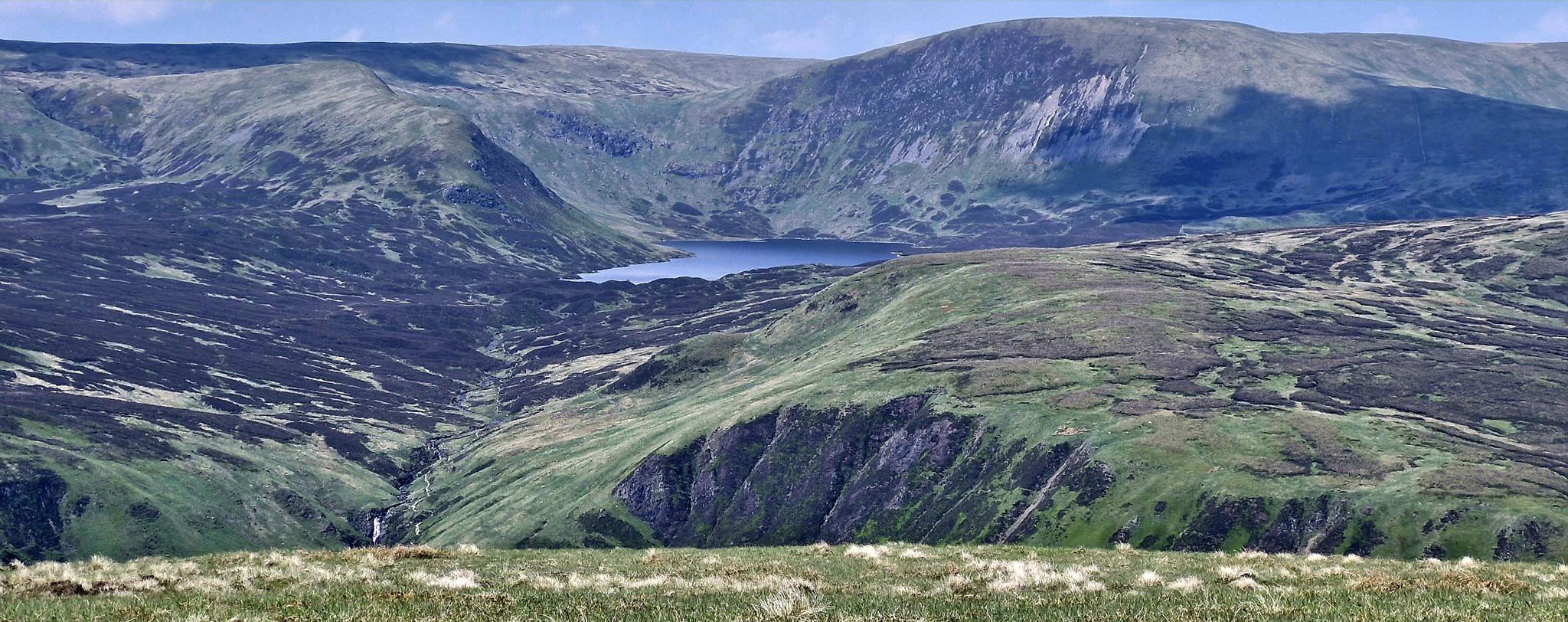 Loch Skeen beneath White Coomb