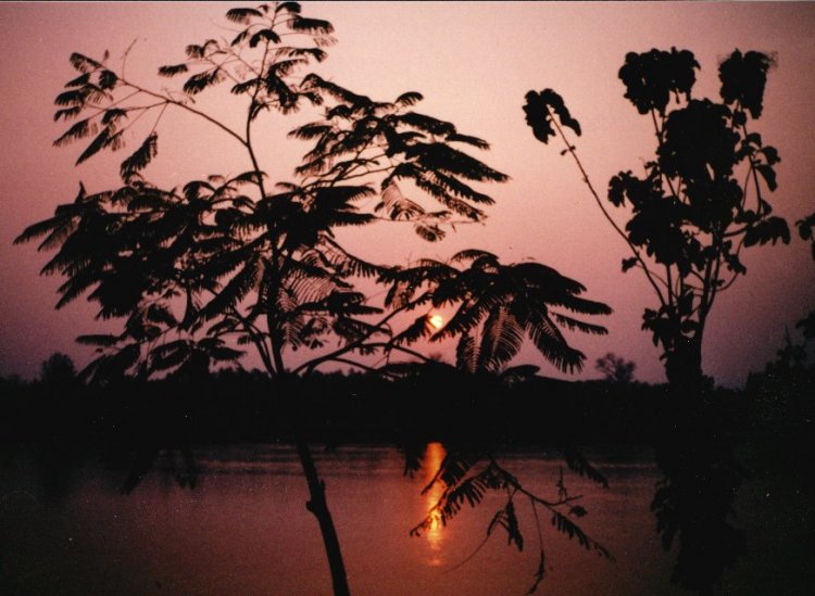 Sunset on Ping River at Tak