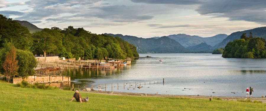 Derwent Water in the English Lake District