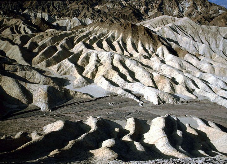 Zabriesky Badlands in Death Valley