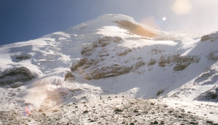 Chimborazo - 6310 metres - highest mountain in Ecuador