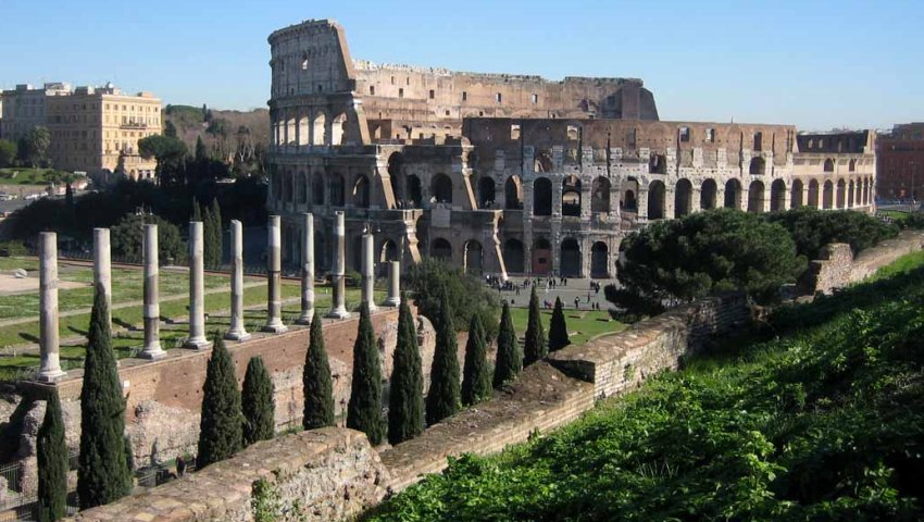 The Colosseum in Rome